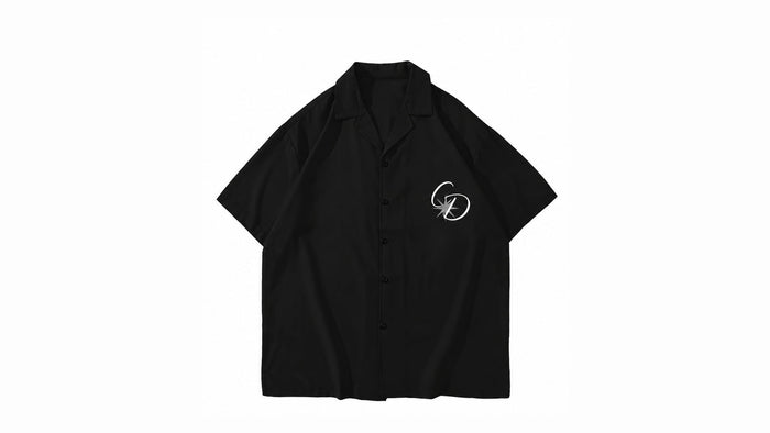 Relaxed boxy fit shirt - Black