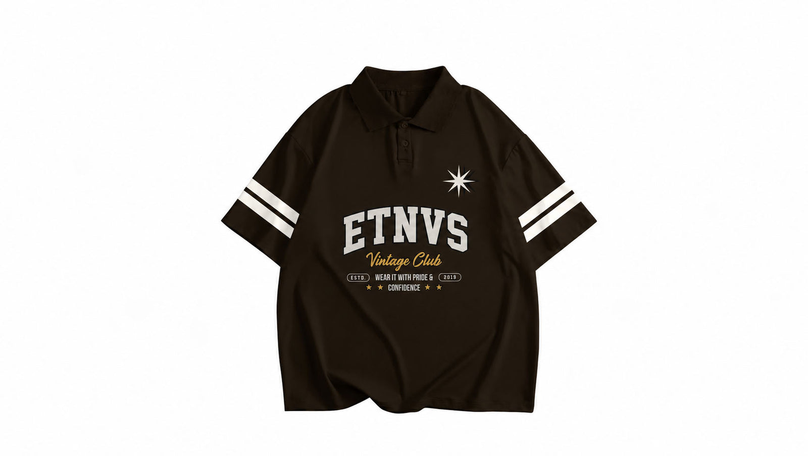 Oversized Polo - Brown